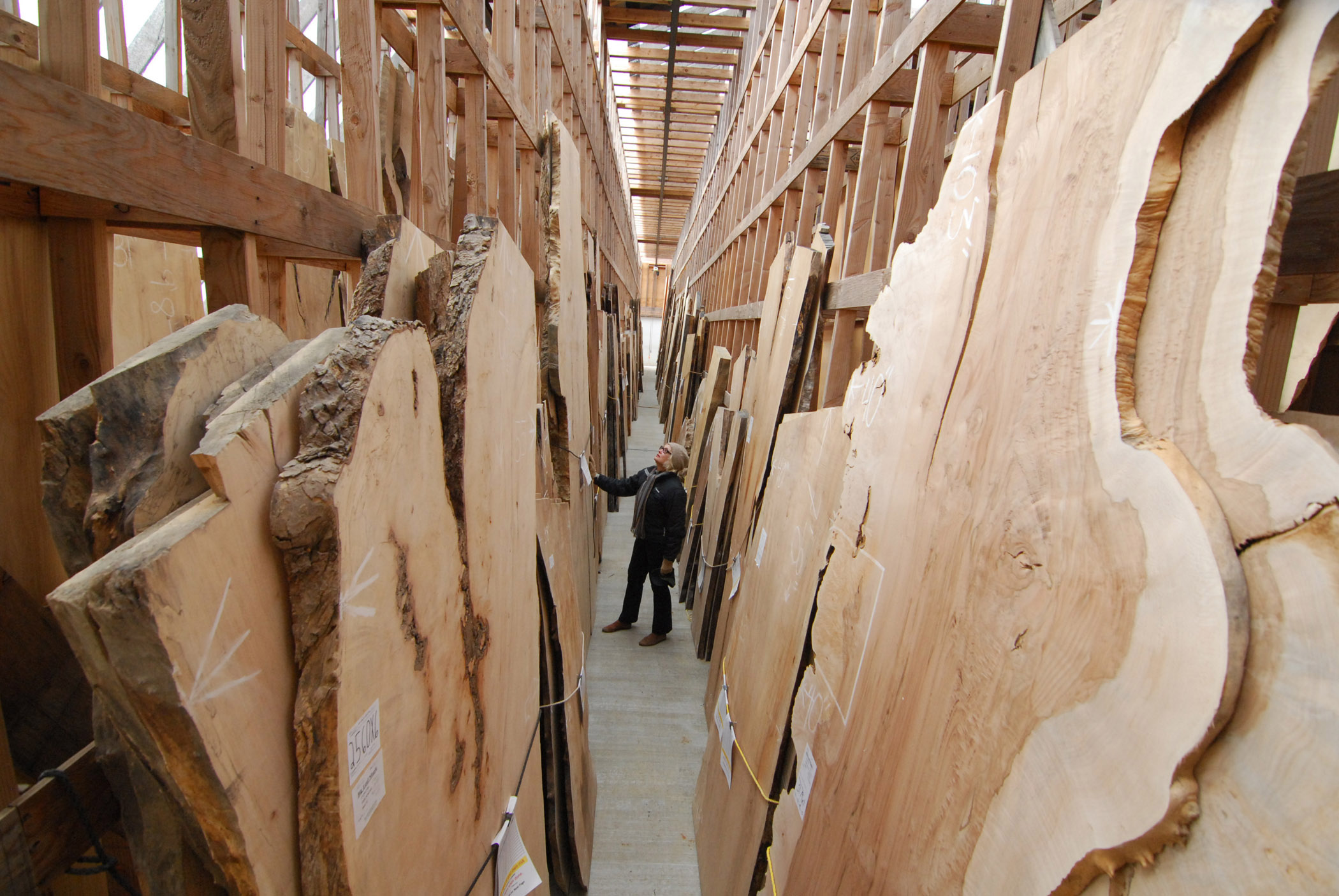 Berkshire Products - the country's largest selection of live edge slabs.